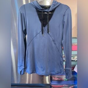 ALALA blue and mesh hoodie size S